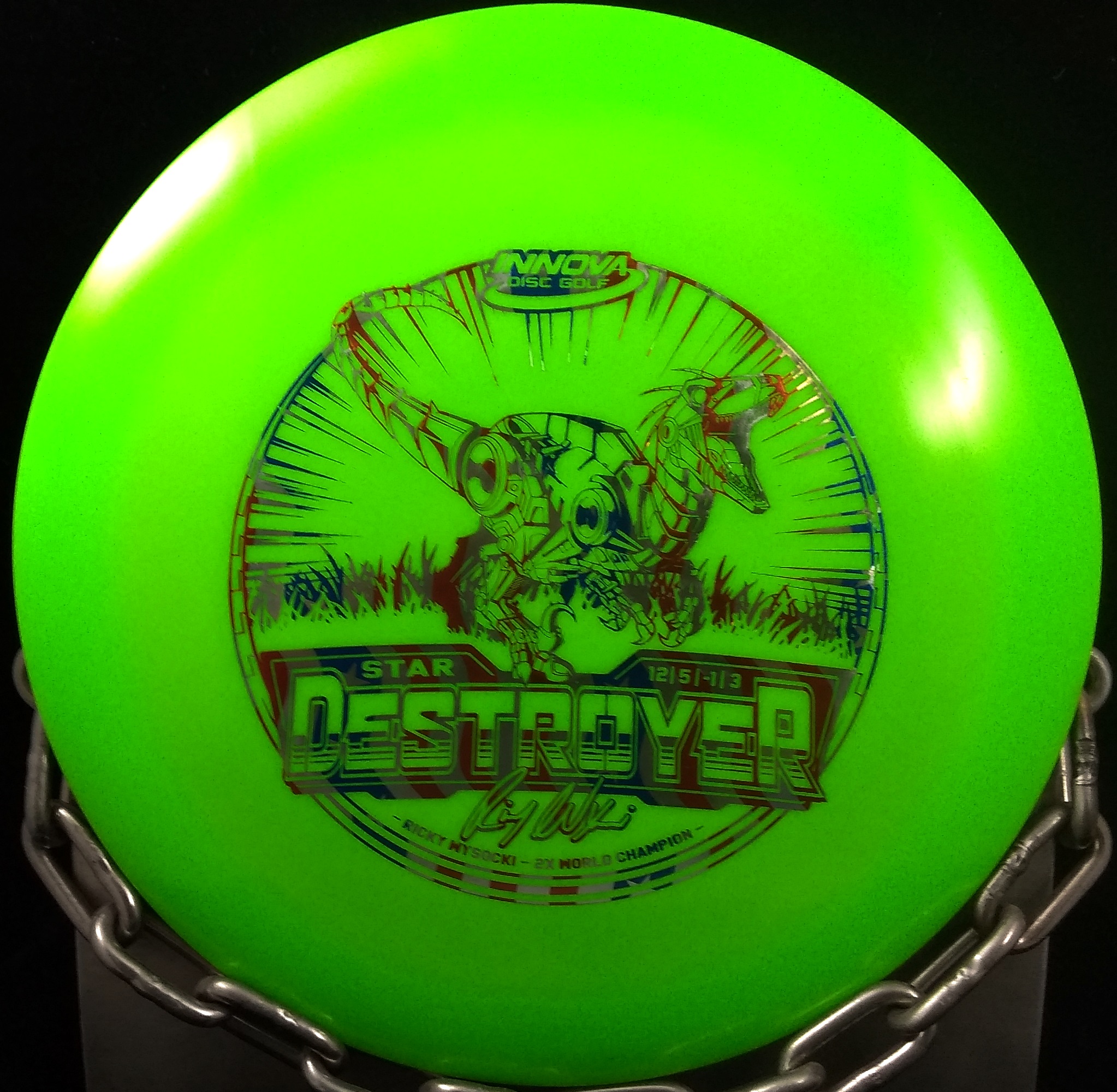 Innova Star Ricky Wysocki DESTROYER Golf Disc 175 Item 062 Disc