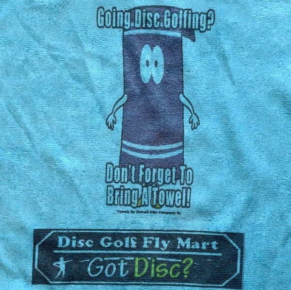 Towelie from South Park Disc Golf Towel