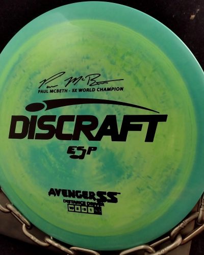 Discraft Paul McBeth 5 Time World Champion ESP AVENGER SS Disc Golf Driver