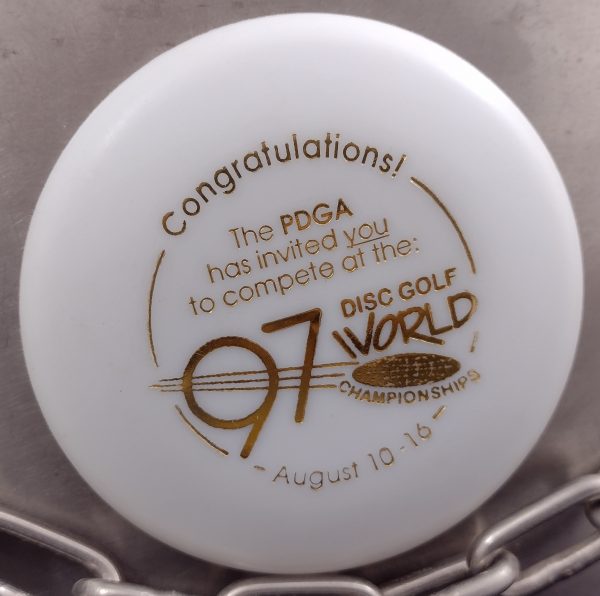 Innova 1997 PDGA World Championships Invitation MINI Disc Golf Marker