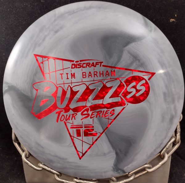 Discraft Tim Barham 2022 Tour Series ESP BUZZZ SS Disc Golf Mid Range Driver