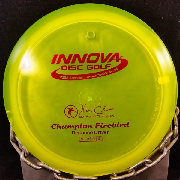Innova Ken Climo 12 X Champion FIREBIRD Golf Disc
