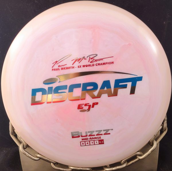 Discraft Paul McBeth 5 X ESP BUZZZ Golf Disc