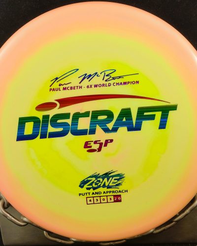 Discraft Paul McBeth 6X ESP ZONE Golf Disc