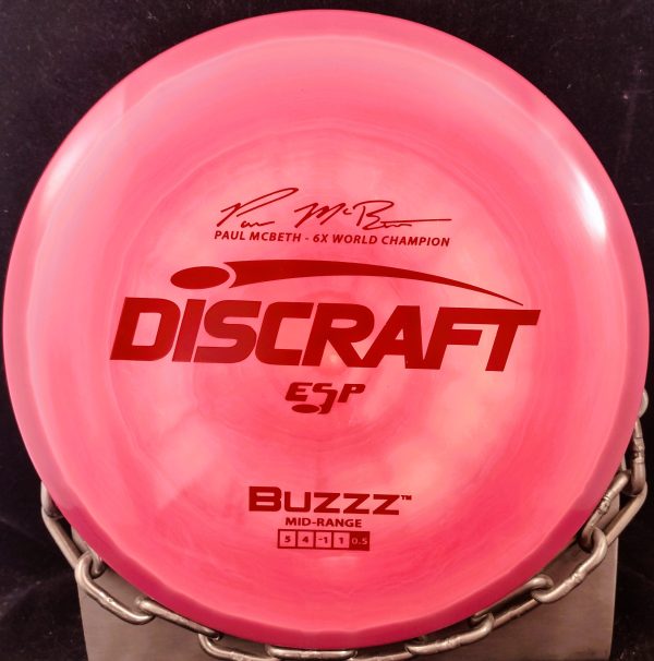 Discraft Paul McBeth 6X ESP BUZZZ Golf Disc
