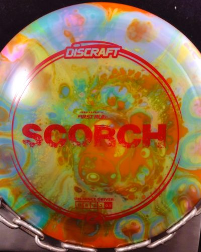 Discraft 1st Run Fly Dye Z SCORCH Disc Golf Driver