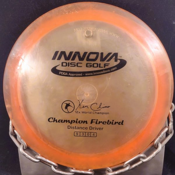 USED Innova Ken Climo 12X Champion FIREBIRD Disc Golf Driver