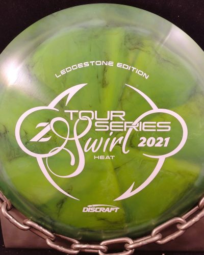 Discraft 2021 Ledgestone Edition Z Swirl HEAT Golf Disc Driver